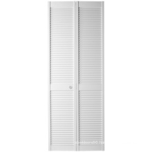 White Color Closet Bi-Fold Full Louver Door